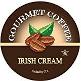 Irish Cream Flavored Coffee Pods - 35 Count Gourmet Single Serve Cups Compatible with Keurig Brewers - Smooth, Creamy Medium Roast