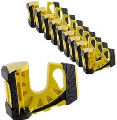 10-Pack Wedge-It Ultimate Door Stop - Yellow