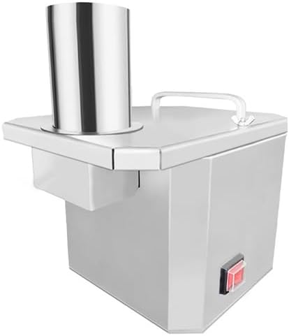 McbeAn Electric Vegetable Dicer, Commercial Fruit Food Chopper Shredder, Automatic Onion Potato Cutter Food Processor Fruit Cutting Machine with Dicing Knife Net and Slicing Blade Blade