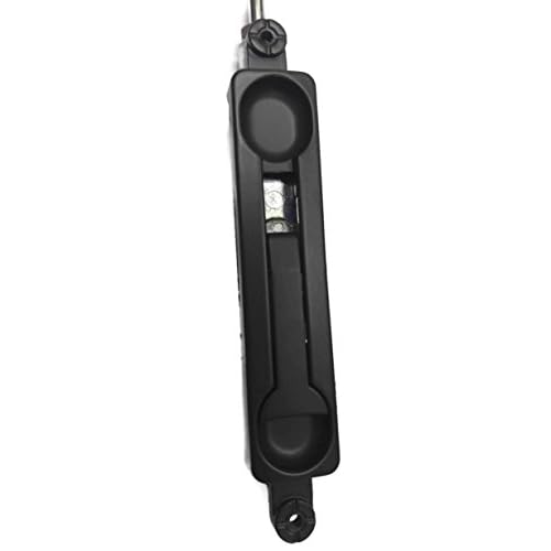 International Door Closer FB-1202-DU Manual Flush Bolt for Aluminum Storefront Doors, 18 Offset, 1516 x 4-14 Radius Face, Dark Bronze Finish