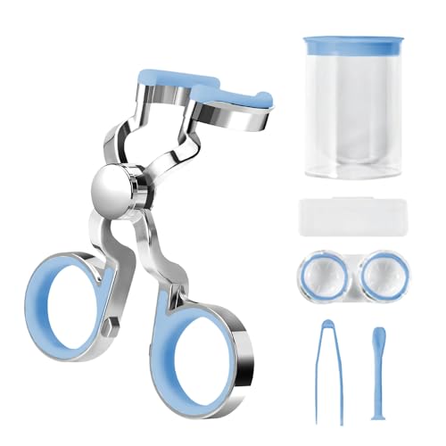 Contacts Lens Helper, 2024 New Contact Lens Applicator Tool Portable Contact Lens Insertion Tool, Contact Lens Eyelid Wearingtool for Travel E