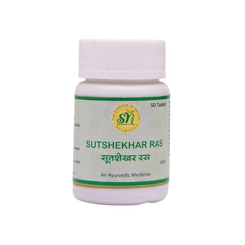 Sutshekhara Ras Classical Ayurvedic Herbal Supplement for Pitta Balance & Digestive Harmony 50 Tablets