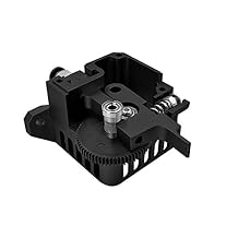 Lysee 3D Printer Parts & Accessories - Metal Titan Aero Extruder Upgraded 1.75mm Silver/Black Feeder for Bowden Direct Drive Artillery Prusa i3 3D Printer Parts - (Color: Without Motor)