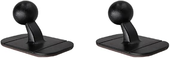 2Pack Car Cellphone Holder Dashboard Mount 17mm Ball Head Stand Support Holder Phone Rotatable Cradle Base
