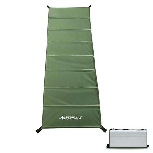 Foam Sleeping Pad for Camping - AYAMAYA Foldable Camping Mattress for 123456 Person, Extra Thick Waterproof Tent Footprint Inner Camping Mat for Outdoor Backpacking Hiking Picnic Camping