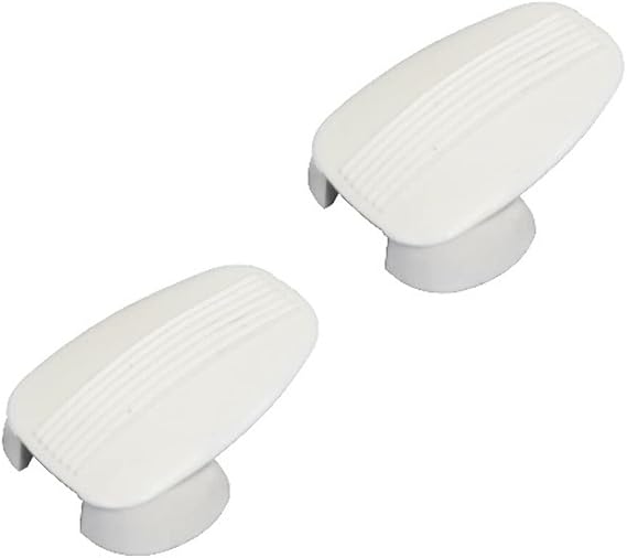 Coat Hook, for Beetle 61-67, White, Sold As Pair, Compatible with Dune Buggy