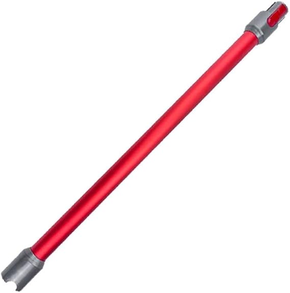 Extension Rod Compatible with V7 V8 V10 V11 V15 Cordless Stick Vacuum Cleaner Quick Release Handheld Wand Tube Pipe Bar Replacement(Red)