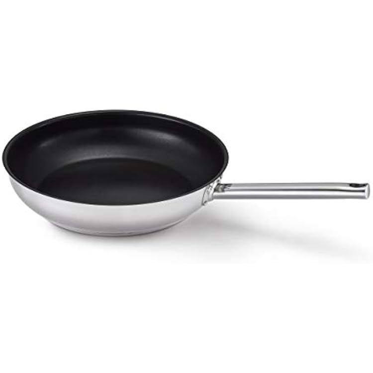 Beka Non-Stick Frying Pan, Stainless Steel, Stainless Steel, 28 cm, 49.4 x 29.5 x 8.35 cm