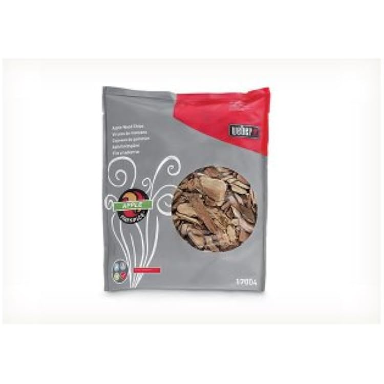 Weber 17004 Apple Wood Chips, 3-Pound