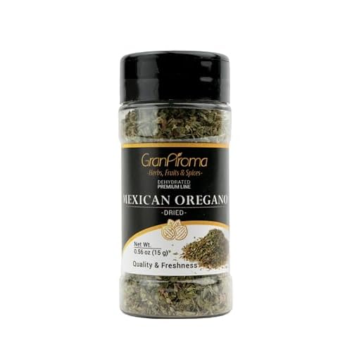 GranAroma Mexican Oregano, Versatile Herb, Peppery & Strong Flavor 0.56 Ounce