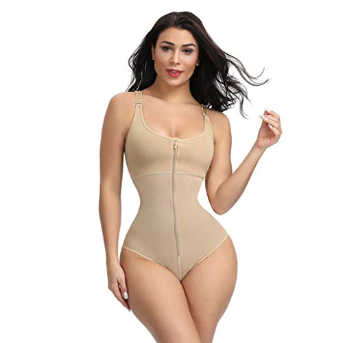 BAFAFA Womens Slimming Underwear Bodysuit Body Shaper Waist Shaper Shapewear Postpartum Recovery Slimming Zip and Hook Corset