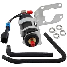 Electric Fuel Pump w/Lines, Clamps & Brackets Compatible with Mercury Mariner Outboard Motor Engines Ranging From 110HP To 225HP (110, 115, 135, 150, 175, 200, 225 HP), Replaces OE # 8M0047624
