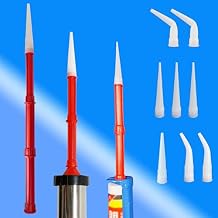 15 PACK Extra Long Caulking Gun Extension,Caulking Tube Extension,Caulk Tube Extension Tip,Caulk gun Extension Nozzle(5+3+3+2+2)