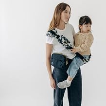 Tushbaby Liftoff in Abstract with Mini Black Pack