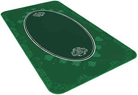 Bullets Playing Cards Universal Table Mat for Board Games and Card Games 140 x 75 cm Rectangular Deluxe Play Mat