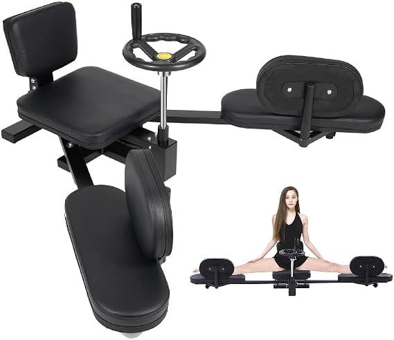 Leg Stretcher, 220 Heavy Duty Leg Stretcher Machine Split Machine for Flexibility, Pro Flexibility Stretching Equipment, Home Gym Fitness Equipment for Ballet, Yoga, Cheerleading Dance, Gymnastics