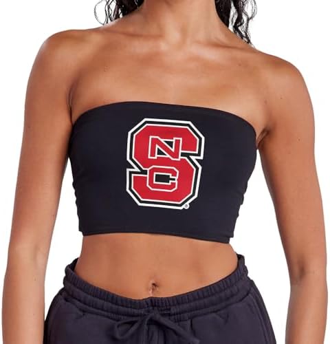Campus Lab Official Collegiate Secondary Logo Womens Tube Top, Strapless Casual Sleeveless Single Layer Top