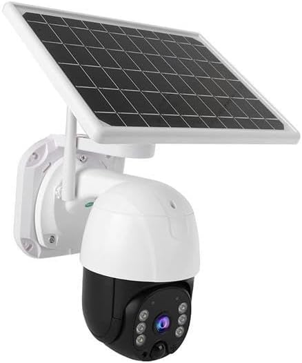 Solar Panelli Su Geçirmez Gece Görüş Destekli Wifi Bağlantılı Güvenlik Kamerası (5122)