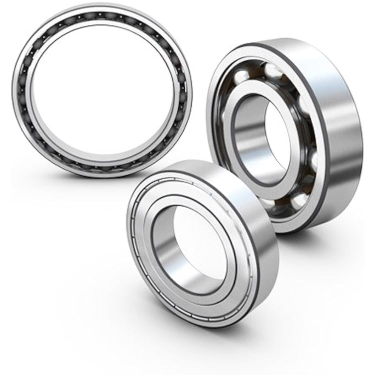SKF 62206-2RS1 RadialDeep Groove Ball Bearing - Round Bore, 30 mm ID, 62 mm OD, 20 mm Width, Double Sealed, C0 Internal Clearance