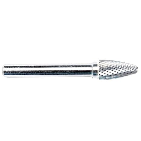 Carbide Bur, Round Nose Tree, 3/8