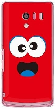 YESNO Baby Monster Red Clear / for Aquos Phone EX SH-04E/docomo DSH04E-PCCL-201-N176