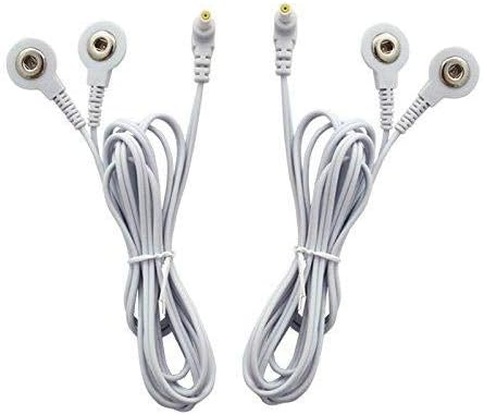 2.35mm Shielded Tens Unit Lead Wires Electrode Pad Cables