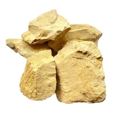 Organic Multani Mitti Stone | Skin/Face/Hair Care Clays (240 g)