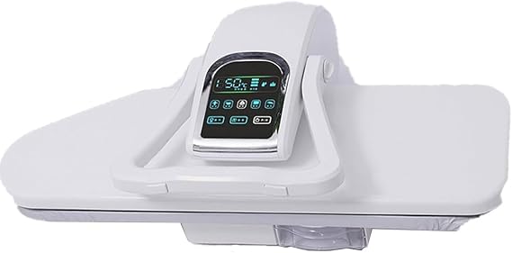 Commercial Ironing Steam Press, Heavy-Duty Fabric Steam Press with 1L Large Water Tank, Professional Steamer for Commercial Use (89cm)