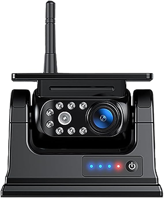 ZEROXCLUB Solar Wireless Reversing Camera for 9“ Monitor