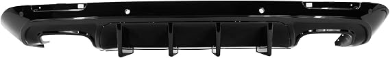 FREEMOTOR802 Rear Diffuser Fits 2015-2023 Dodge Challenger, V1 Gloss Black