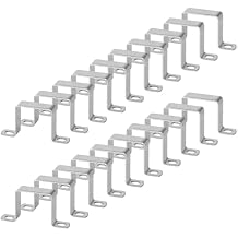 GBGS 20 Pack Square Tube Clamp for 2" x 2"Square Pipe,304 Stainless Steel