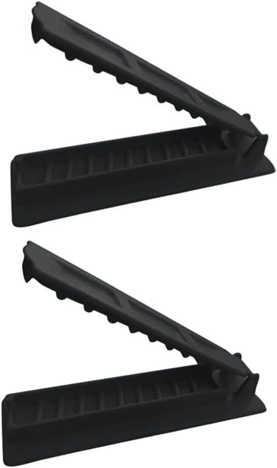 2Pcs Kebab Maker BBQ Meat Skewer Machine Reusable for Kebab Press Maker Barbecue for Kitchen Grill Accessories,Black