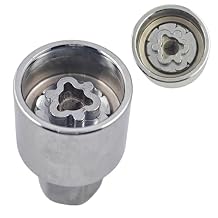 314 for Benz Wheel Locking nut Key Replacement Compatible with Mercedes Benz Wheel Lock Key,Anti-Theft Lug Nut Removal Tool