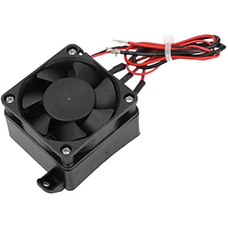 Mini Heater with Fan,Temperature Constant Temperature Fan thermistor Insulated air Heater,for heaters, air conditioners, Automobiles, etc24V