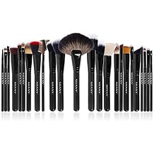 SHANY Makeup Brushes The Masterpiece Pro Signature Makeup Brush Set - Foundation Powder Concealers Eye Shadow brushes, Synthetic Bristle with Wooden handles, Premium Gift Packaging - 24pcs