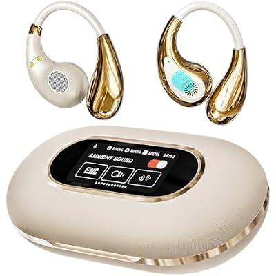 AI Language Translator Earbuds,144-language Real-time 3-in-1 Translation Device, HD Sound, Long Battery Life, fit iOS and AndroidBeige