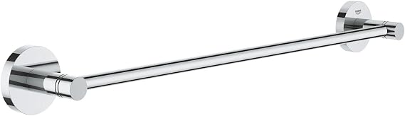 GROHE Start QuickFix Long Towel Holder | 504mm | Shower / Bathroom Accessories | Chrome | 41197000