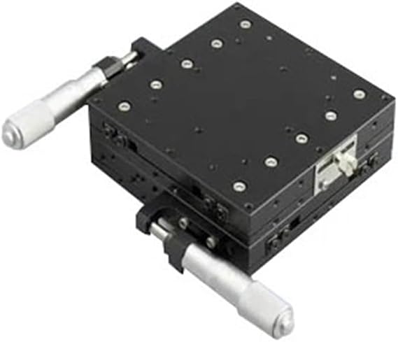 PT-XY21-125L/R XY Manual Linear Stage, Manual Displacement Station, Manual Platform, Optical Sliding Table, +/-25.0mm Travel(PT XY21 125L)
