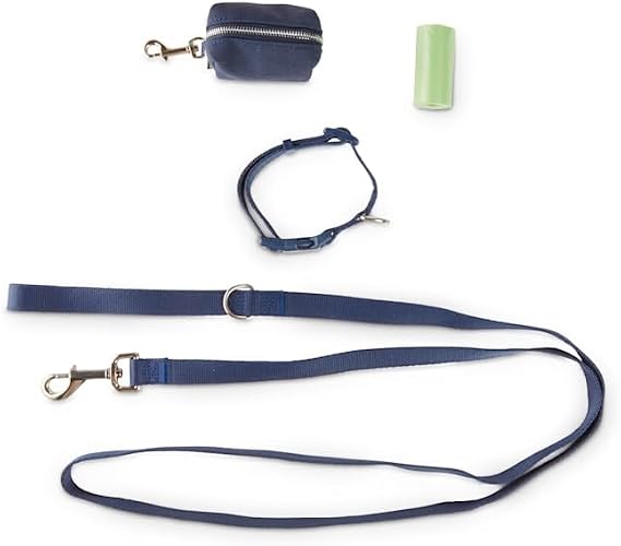 Bond & Co by Petco. Charcoal 3-Piece Walking Kit for Dogs Small