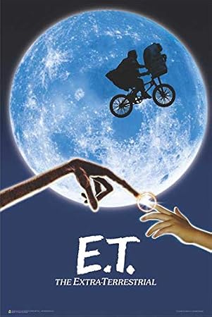 E.T. The Extra-Terrestrial - Movie Poster - Officially Licensed - 24" x 36"