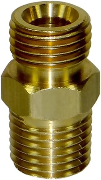 Bedford 12-222 Brass Nipple 1/4" NPS x 1/4" NPT, Rated to 750 PSI