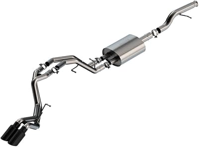 BORLA 140854BC Cat-Back Perf. Exhaust System for 2021-2024 Chevrolet Tahoe LSTahoe LTTahoe RSTTahoe Z71 GMC Yukon SLEYukon SLTYukon AT4 5.3L V8 Automatic Transmission 2 & 4 Wheel Drive 4 Dr