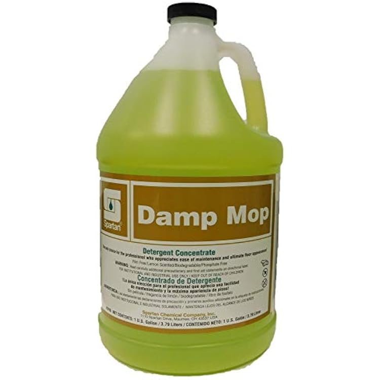 1 Gallon Spartan Damp Mop Cleaner - 4 per case