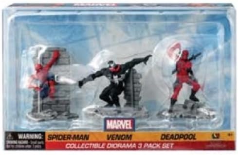 Monogram – mg67985 Diorama – Spider-Man – Venom Deadpool – 3 Pieces