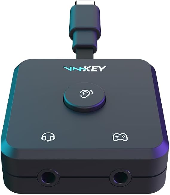 Voicemod Key - VMKey Real-Time Live AI Voice Changer and Soundboard for Game Consoles Compatible with PS5 PS4 XBOX Switch 2
