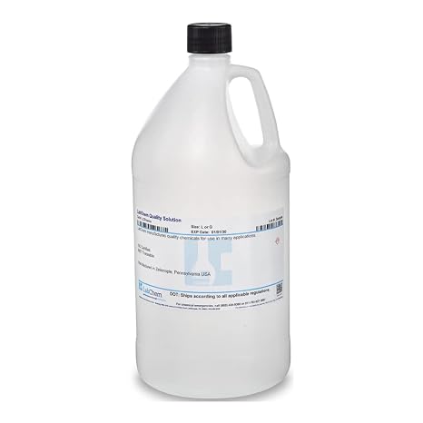 LabChem LC103604 Acetic Acid, 0.2N (0.2M), 4 L Volume