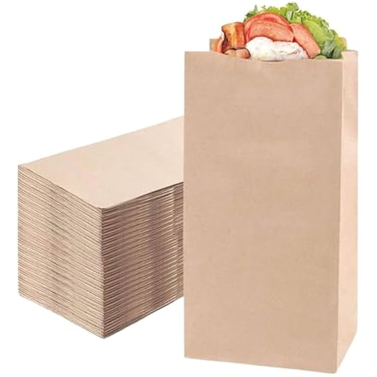 Perfect Stix - Perfect Stix Brown Bag 4lb 40- 2mwhite 4 lb Brown Bag- Pack of 40 Bags
