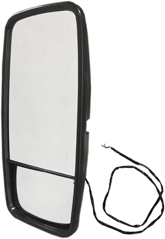 Door Mirror Main & Convex Combination Heated Black LH