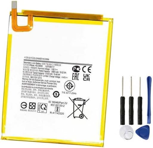 Powerforlaptop Replacement Battery Compatible with Galaxy SM-T225C Tab A7 Lite 8.7 2021 SM-T220 SM-T225 SM-T225N Tab A7 Lite HQ-3565N HQ-3565S (3.85V)