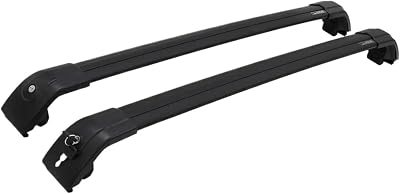 Lockable Roof Cross Bars Compatible for Volkswagen Atlas Cross Sport 2020-2024